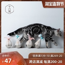 Eighteen paper tumbler egg drop creative cat toys supplies Funny cat self-hey home accessories Interesting ornaments