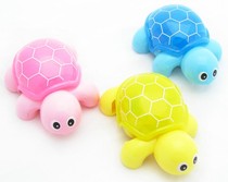 Baby universal electric flash little turtle Music light luminous QQ turtle toy Infant educational toy