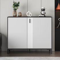 Shoe cabinet home door balcony simple storage light luxury style shoe rack entry into the door one wall porch cabinet