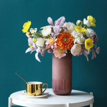 INS Wind Light Extravaganza Nordic Wind Glass Vase-Like Inter-Room Living-room Floral Flower Floral Home Soft Decoration