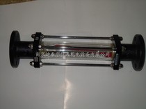 Changzhou double ring hot work LZB-80 glass rotor flow meter flange type glass tube float flow meter