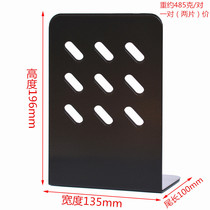 Metal book stand bookend bookshelf book clip file board book stand school supplies leaf bookmark leaf