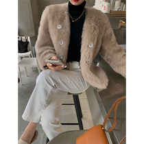 CC fur Upper East Side Thousand Gold Spain imported Tuscan fur coat female winter