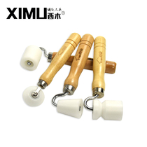 Paste wallpaper Wallpaper construction special tools Collage seam rolling wallpaper tools Pressure wheel Pressure roller wall cloth roller