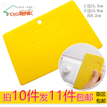 Painter wallpaper construction tools sticker wallpaper wallpaper scraper Plastic small scraper thickened modeling scraper