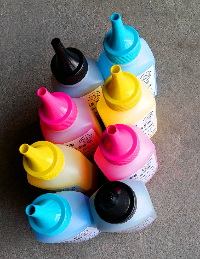 适用惠普cp1025彩色碳粉 hpm175nw m176n墨粉m177fw m251n cp1215