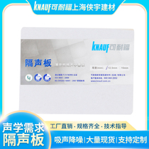 Knauf sound insulation board Community noise reduction recording studio piano room wall decoration