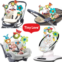 tinylove Baby stroller Stroller toy rack Soothing rotating music bedbell Hanging bell pendant Puzzle newborn