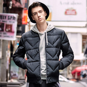 99元包邮 GLM 男士短款羽绒夹克