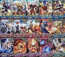 Genuine 1-4 bullet machine A 2 machine Fighting Warrior Street Machine Game Scanning Cards Genuine four Star flashcards One