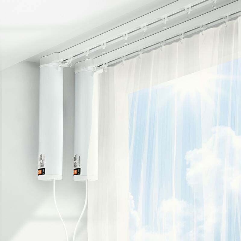 阿里智能电动窗帘轨道电机遥控自动窗帘全套家用天猫精灵吉屋家居