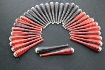 New solid wood professional erhu mechanical shaft fine-tuning shaft Ebony Rosewood red sandalwood old mahogany twist shaft six-petal fine-tuning