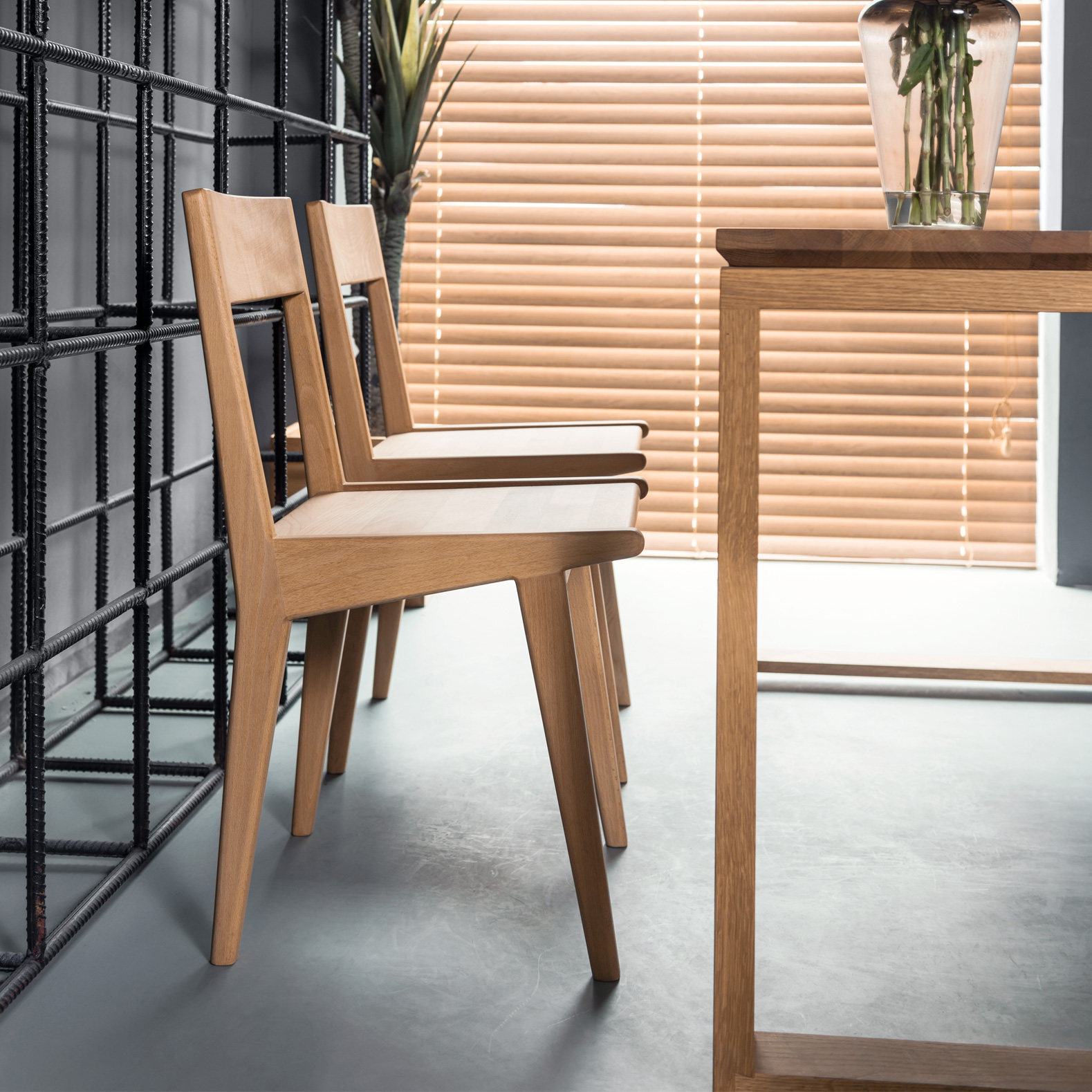 精致的极简风,原木家俱.