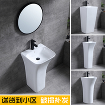 Simple column basin Engineering wash basin Floor-standing wash basin Community outdoor wash basin One-piece basin