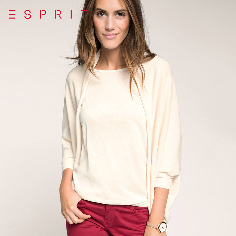 8折【包邮】新品ESPRIT 女士时尚针织开衫-085EE1I021吊牌价399