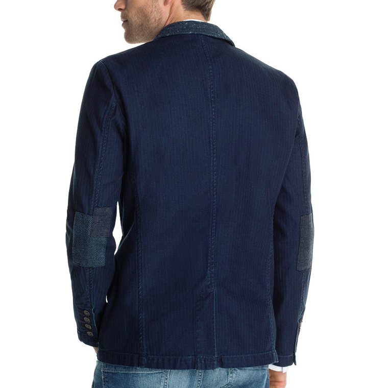 【折】ESPRIT 男士休闲时尚拼接款长袖西装-035EE2G017吊牌价1299