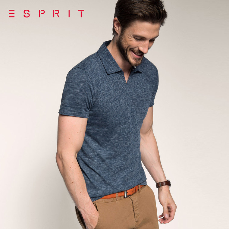 【包邮】新品 ESPRIT男士时尚短袖POLO衫-075EE2K003吊牌价299