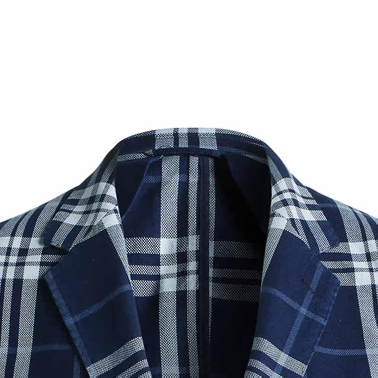 新品ESPRIT男士时尚格纹通勤款西装-055EE2G001C吊牌价1299