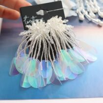 Fashionable handmade pebel tassel pendant earring accessories DIY decorative accessories clothes patch patch patch patch decal