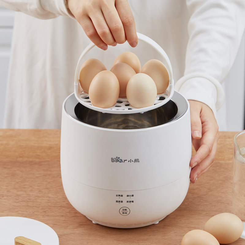 小熊煮蛋器温泉蛋机自动断电家用全自动多功能小型蒸蛋器早餐神器