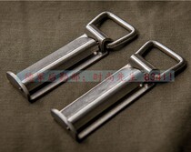 Buy 5 Get 1 new German military version stainless steel key buckle multifunctional belt tool mountaineering connection safety buckle
