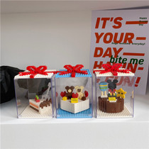 There is no need to spell it as a gift and it is very suitable for children to assemble diamond blocks.