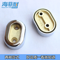 Wardrobe hardware accessories LED clothes pass seat clothes pole seat hanging clothes bracket thickened high quality zinc alloy