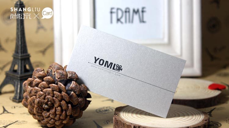 新星梦银灰色 特种珠光纸 高档创意名片 设计制作印刷 厂家直销