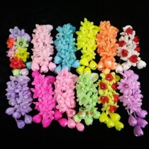 Caiyun professional head flower Jasmine opera Beijing Opera head flower Silk flower Jasmine Danjiao Baotou head flower sideburns