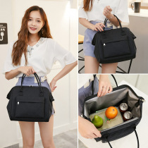 Life elements electric lunch box insulation lunch box bag large bento bag large-capacity lunch box bag zipper Oxford cloth