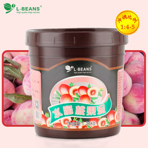 L-BEANS WATER NECTAR Peach Jam Gin water honey peach jam Mianian ice Ice Ice Sand Special Fruit Clay