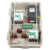Three-phase power box multifunction metering box CT box transparent three-phase 2 household electric meter box Photovoltaic distribution box