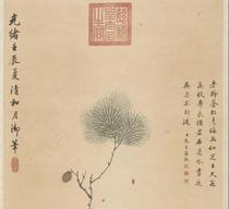 Qingqian Lung < peony water Xiansong > ultra-high-clear electronic picture decoration spray-drawing identification of the painting material of the country