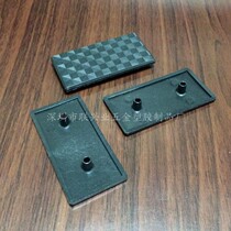 4080GB black cover industrial profile plastic end cap aluminum cross section plug cover plate spot