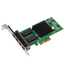 PCIE I350-T4 PCI-E server four-port Gigabit NETWORK CARD Intel i350t4 multi-port network card