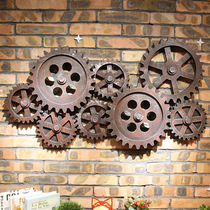 LOFT Do Old Bar Personality Creative Wall Accessories Vini Industrial Wind Gear Adornment Wall Accessories Wall Pendant