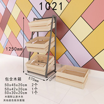 Supermarket Vegetable Fruit Shelf Middle Island Show Shelves Multifunctional Fresh Fruit Shelving Water Fruit Shop Fruit And Vegetable Racks 16