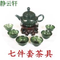 Xie Shi gift Wuwei Zhangye Jiuquan Jiayuguan Dunhuang specialty Qilian Yuguang pot tea bowl seven-piece set