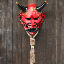 Japanese style if the mask Halloween secondary character dress men and women can wear tattoo shop with decorative hanging
