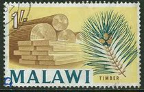 Malawi General Stamp 1964 Independent series 1s Letter of sale