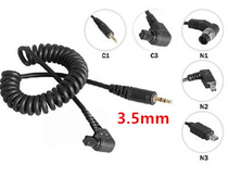 Straight batch timed shutter line applicable 3 5mm-C1 C3 C3 N3 N3 S1 shutter switching connecting line single counter camera