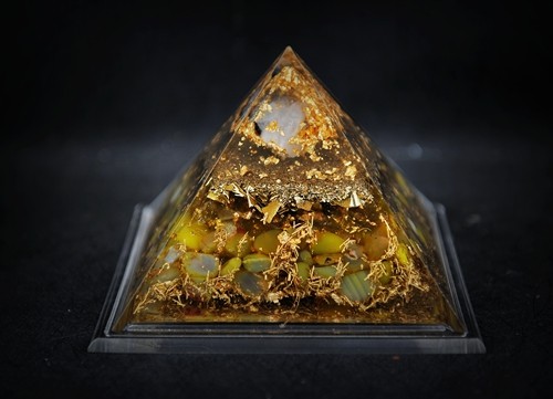 开光orgonite 奥根金字塔 正财偏财 聚财 招财 有如神助 灵气