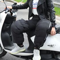 Electric car motorcycle knee pad leg protection warm cold-proof riding for men and women wind-proof winter plus velvet thickened waterproof