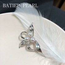 Barbie jewelry IN stock M same style chic flower Japan AKOYA seawater pearl brooch