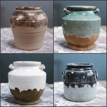 Mimi Multi Meat Flowerpots Big Old Pile Special Price Creative Comeback Large Caliber Coarse Pottery Breathable Ceramic Meatmeat Plant Basin