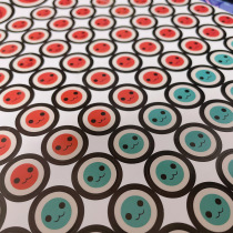 (Taidrum perimeter) < Sticker > Round closure with adhesive and waterproof round points