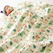 Microflaw 6 layers 9 layers 12 layers 18 layers cotton medical gauze baby bath towel newborn towel soft absorbent