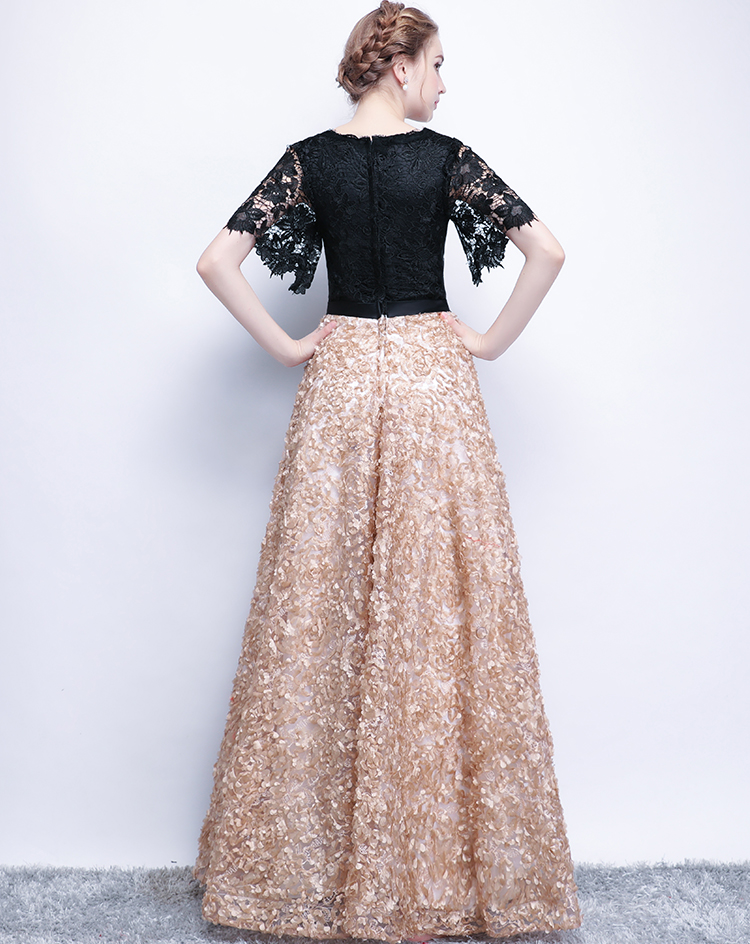 晚礼服女2019新款长款时尚显瘦聚会高贵优雅宴会演出主持人礼服裙