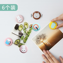 Three-dimensional creative refrigerator magnet magnet magnet stone household message board notes magnetic stickers convenient cute home decoration