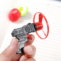 Childrens creative toy top shooting Flywheel Gun Flying Sky Fairy Flying Heaven to the top floor Showy Gadget Gadget